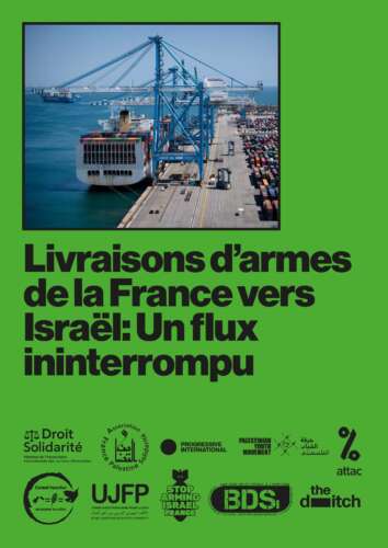 Livraisons darmes de la france vers israel un flux ininterrompu page 0001 Nouveau rapport sur les livraisons d'armes de la France vers Israël 