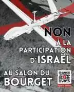 Non Israel salon Bourget Non à la participation d’Israël au Salon du Bourget