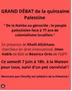 Screenshot 2025 06 07 at 14 42 05 Instagram À Chevilly-Larue (94), grand débat "de la Nakba au génocide ; le peuple palestinien face à 77 ans de colonialisme israélien"
