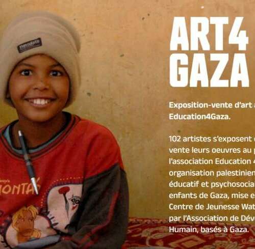 art4gaza 1 À Ille-sur-Têt, exposition-vente d'art au profit de Education4Gaza