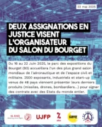 Assignation en justice visant les organisateurs du Salon du Bourget : les associations vont devant la cour de Cassation 8 bourget assignations 2 Assignation en justice visant les organisateurs du Salon du Bourget : les associations vont devant la cour de Cassation