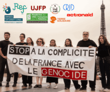 La France et l’Union européenne doivent agir contre le génocide, pas en être complices !