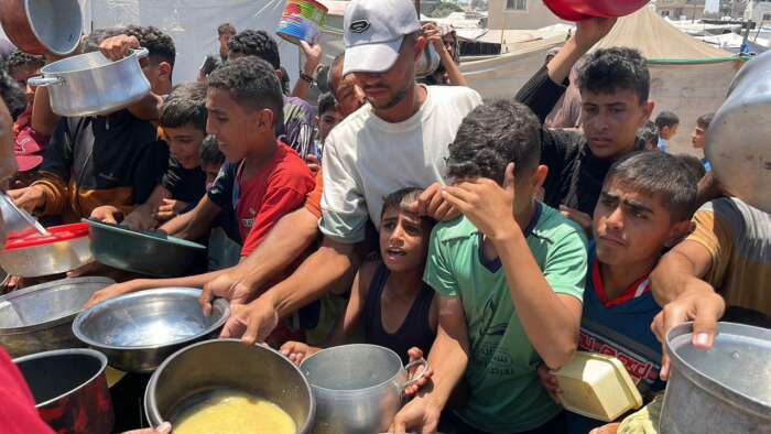 Abu Amir 1 7 25 Alimentation 4 IMG 3923 Témoignage d'Abu Amir, le 4 juillet 2025 – Gaza brûle… Famine, décombres et guerre d’extermination au vu et au sus de tous