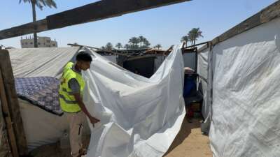 Abu Amir 30 6 25 nouvelles tentes IMG 3593 Témoignage d'Abu Amir, le 30 juin 2025 - Camp des paysans ciblé ! Un Cri Face à la Mort : La Souffrance des Déplacés dans les Camps d’Al-Mawasi sous les Bombardements, la Faim et l’Exil