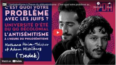 Lzntisemitisme a lheure du philosemitisme Tsedek L’antisémitisme à l’heure du philosémitisme : C'est quoi votre problème avec les Juifs ?