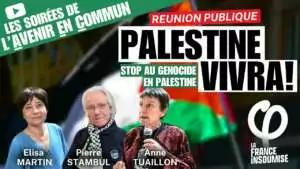 PALESTINE VIVRA! - Vidéo de la réunion publique avec l'UJFP et l'AFPS 8 Tract Palestine vivra