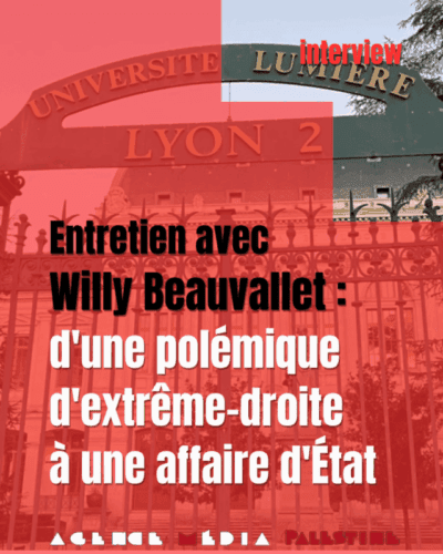 WillyB Entretien avec Willy Beauvallet : d’une polémique d’extrême-droite à une affaire d’État