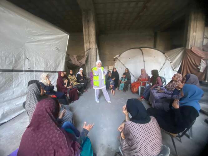 Abu Amir 12 8 25 Ateliers psy IMG 4985 Témoignage d’Abu Amir, le 12 août 2025 - Histoire et résilience : Voix de Gaza