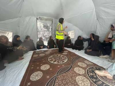 Abu Amir 31 7 25 Atelier psy femmes 1 IMG 4642 Témoignage d’Abu Amir, le 4 août 2025 – Réalité au-delà du supportable