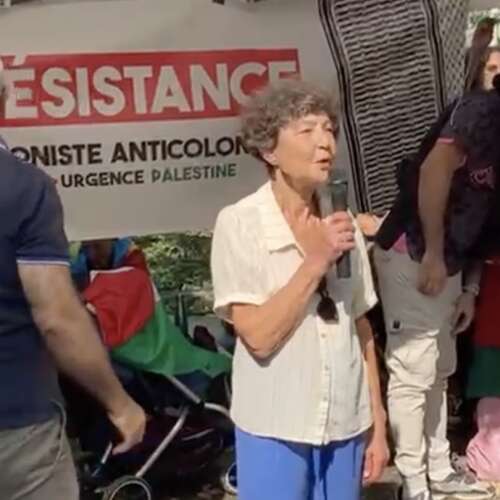 Sonia 9 8 25 Bastille Intervention à Montreuil, le 4 octobre 2025 de Sonia Fayman, porte-parole de l'UJFP