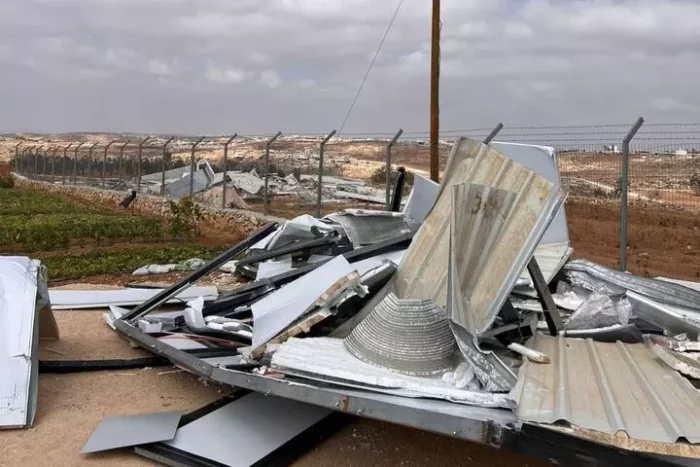 attaque semences Hebron Israël attaque une banque de semences paysannes en Cisjordanie occupée