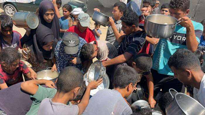 Abu Amir 7 9 25 aide alimentaire Témoignage d’Abu Amir, le 7 septembre 2025 - La bande de Gaza face à une tragédie sans précédent : l’histoire ne pardonnera pas le silence des lâches