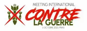 LOGOS OFF TRANSPARENT H scaled 1 À Paris (10ème et 15ème), conférence et meeting international contre la guerre