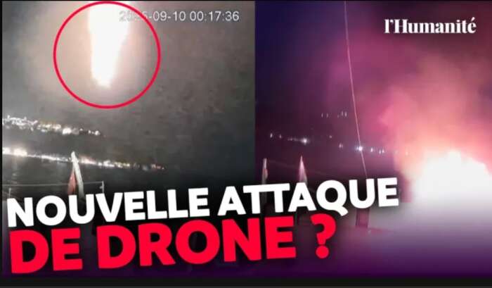 Nouvelleattac La flottille pour Gaza attaquée pour la deuxième fois !