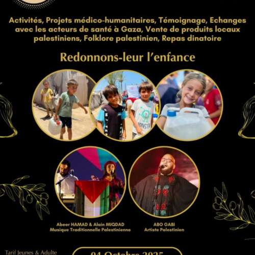 amani1 À Nanterre (92), soirée caritative pour les enfants de Gaza
