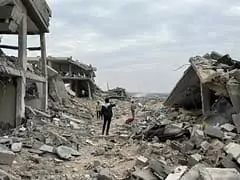 gaza destruction Témoignage d'Abu Amir le 17 octobre 2025 - Lorsque les larmes se mêlent de joie et de tristesse