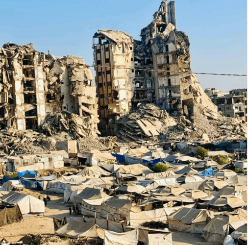 gaza septembre 2025 immeubles detruits Témoignage d'Abu Amir, le 8 septembre 2025 - Entre le présent et le passé