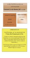 À Millau (12), conférence gesticulée d'André Rosevègue :"Comment je suis devenu juif en l'an 2000" 2 15 11 25 Rosevegue À Millau (12), conférence gesticulée d'André Rosevègue :"Comment je suis devenu juif en l'an 2000"