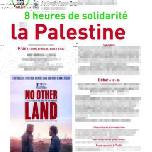 22 11 25 Gentilly À Gentilly (94), 8 heures pour la Palestine
