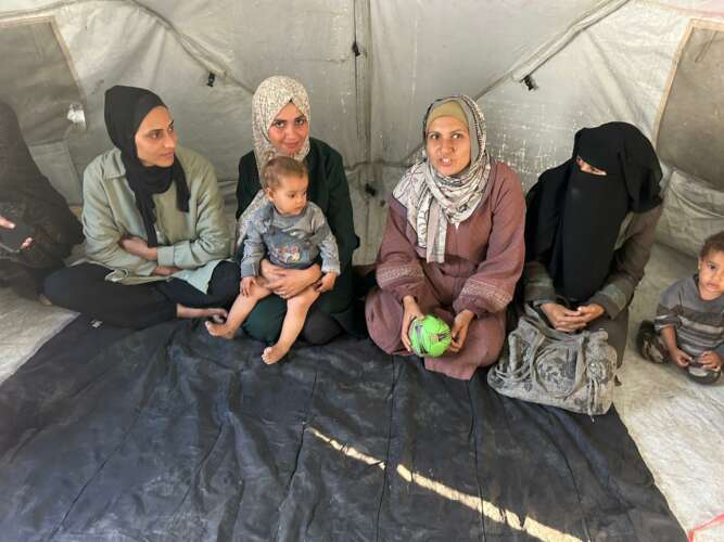 Abu Amir 17 11 25 Atelier psy IMG 3548 1 Témoignage d'Abu Amir, le 17 novembre 2025 - Dans les camps, aucune intimité pour les femmes