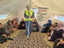 Témoignage d’Abu Amir, le 2 novembre 2025 – Atelier L’espoir Rosé : soutien psychologique et sensibilisation pour les femmes du camp Al-Sumoud