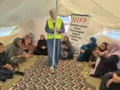 Témoignage d'Abu Amir, le 2 novembre 2025 - Atelier L’espoir Rosé : soutien psychologique et sensibilisation pour les femmes du camp Al-Sumoud 14 Abu Amir 2 11 25 Atelier psy IMG 2960 Témoignage d'Abu Amir, le 2 novembre 2025 - Atelier L’espoir Rosé : soutien psychologique et sensibilisation pour les femmes du camp Al-Sumoud