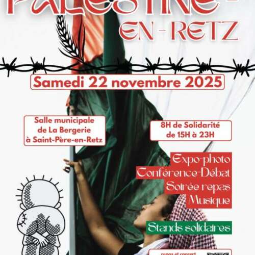 Affiche Palestineenretz RVB À Saint-Père-en-Retz (44) - Palestine en Retz