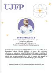 Conference gesticulee Andre Rosevegue Page 1 1 À Dijon (21), conférence gesticulée "Comment je suis devenu juif en l'an 2000"