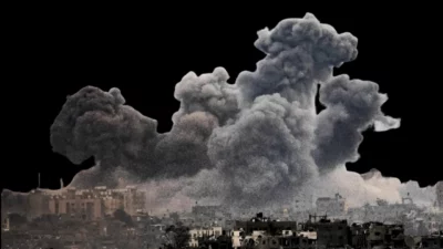 Copy of Copy of Flotilla attacked Website 1 0.png Un nouveau rapport publié par l’ONU, intitulé « Le génocide de Gaza&nbsp;: un crime collectif », dénonce la complicité des États qui permettent à Israël de commettre en direct un génocide contre les Palestinien·nes.