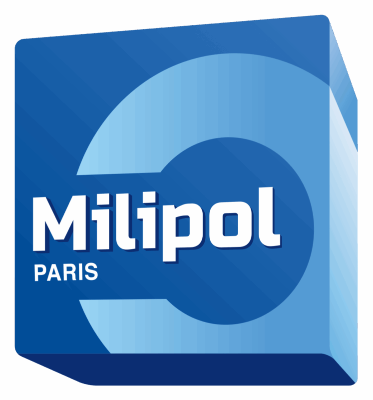 Logo Milipol Paris.svg Alors que le génocide à Gaza se poursuit, nos associations continuent le combat contre les salons d’armement qui l’alimentent
