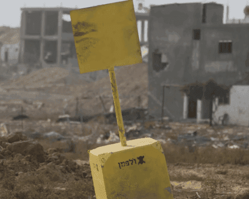 bloc jaune israel Le plan Trump : un nouveau plan de dépossession des Palestiniens