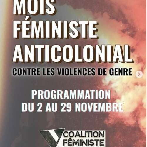 mois feministe anticolonial 719x900 1 Novembre 2025 : mois féministe anticolonial