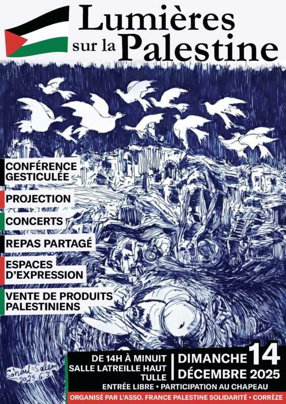 14 decembre Lumieres sur la Palestine Page 1 À Tulle (19), conférence gesticulée « Comment je suis devenu juif en l’an 2000 »