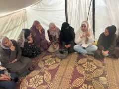 Abu Amir 23 12 25 Atelier psy IMG 5692 Témoignage d'Abu Amir, les 22 et 23 décembre 2025 - Ensemble nous nous relevons!