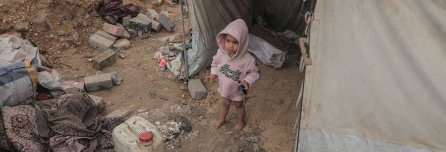 Gaza novembre 2025 un enfant Situation humanitaire, mise à jour du 27 novembre 2025 #344 de l'OCHA - Bande de Gaza