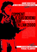 18 janv Persac À Persac (86), conférence gesticulée d'André Rosevègue "Comment je suis devenu juif en l'an 2000"