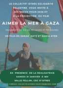 Boire Istre À Istres (13), projection du film "Aimer la mer à Gaza" en présence de la réalisatrice