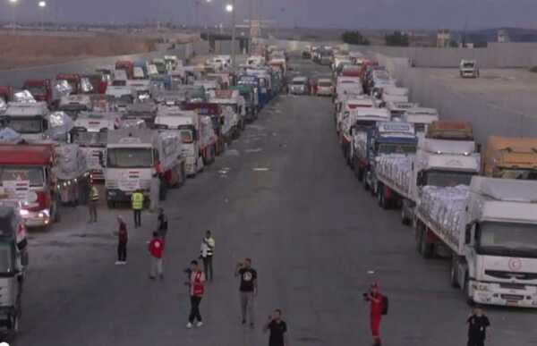 Camions Rafah.jpeg Témoignage d'Abu Amir, le 1er janvier 2026 - La liberté, un rêve différé pour les habitants de Gaza