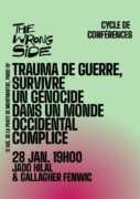 Image1 À Paris, conférence : Trauma de guerre, survivre un génocide dans un monde occidental complice