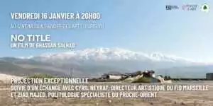 No title À Paris, projection-débat du film No Title