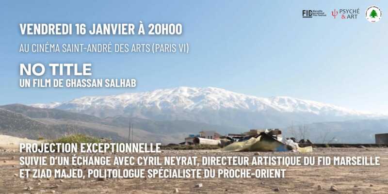 No title À Paris, projection-débat du film No Title