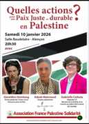 Screenshot 20260108 233743 X À Alençon (61), conférence-débat : quelles actions pour une paix juste et durable en Palestine ?