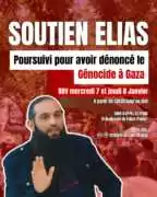 elias janvier 2026 À Paris, soutien à Elias d'Imzalène