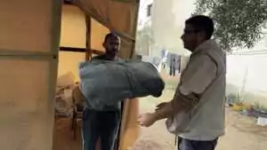 Abu Amir 17 2 26 aide humanitaire IMG 9594 scaled 1 Témoignage d'Abu Amir, le 17 février 2026 - Continuité de l’initiative Un hiver au chaud