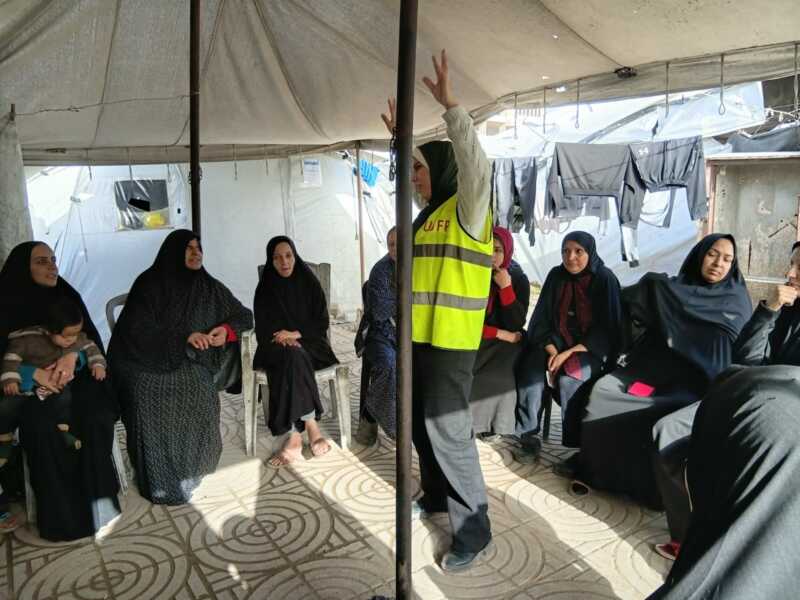 Abu Amir 2 2 26 ateliers psy PHOTOTHÈQUE DE l'UJFP À GAZA