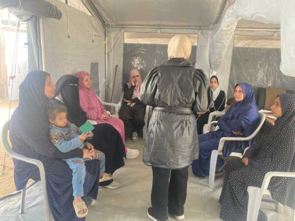 Témoignage d'Abu Amir, le 23 février 2026 - Dans une tente dressée sur le sable de Gaza pendant le Ramadan 1 Abu Amir 23 2 26 Ateliers psy IMG 0300 Témoignage d'Abu Amir, le 23 février 2026 - Dans une tente dressée sur le sable de Gaza pendant le Ramadan