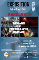 EXPO PHOTOS PH GRANGEAUD MARS 2026 V5 À Clichy (92), expo-photo : Résilience, regard d'un photographe militant