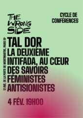 Tal dor À Paris, conférence-débat : La deuxième Intifada, au coeur des savoirs féministes antisionistes