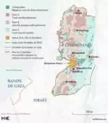cisjordanie carte west bank abc fr 1 Témoignage d'Abu Amir, le 13 février 2026 - La Cisjordanie est tombée lorsque Gaza a été perdue ?