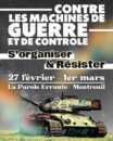 À Montreuil (93), trois jours contre les machines de guerre et de contrôle, s’organiser et résister 9 contre les machines de guerre À Montreuil (93), trois jours contre les machines de guerre et de contrôle, s’organiser et résister